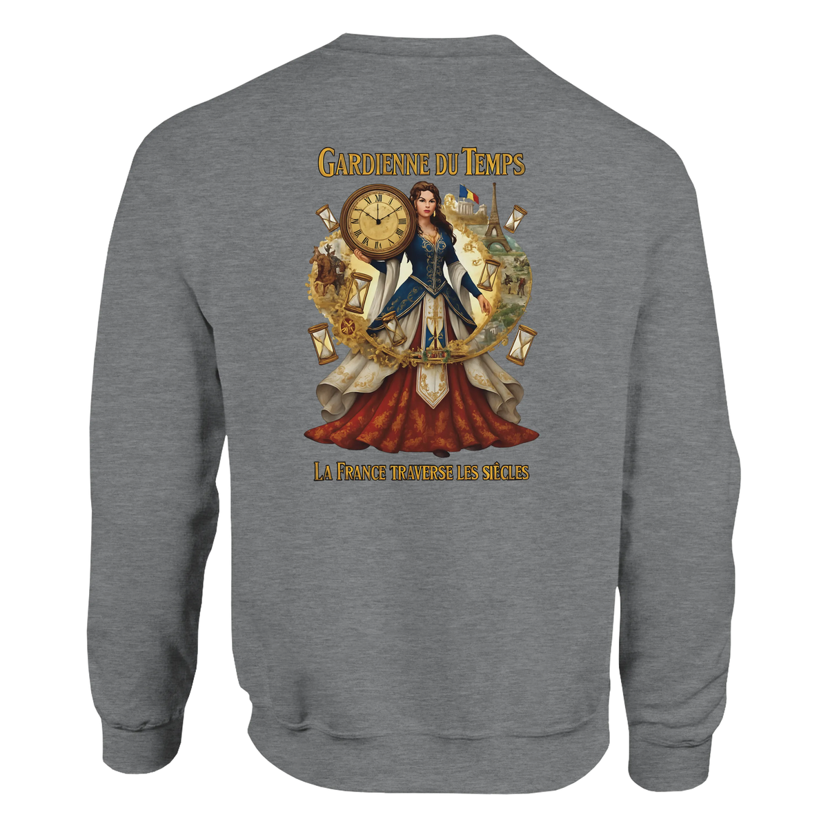 Sweat-shirt Femme Gardienne du Temps – Confort et Style Durable