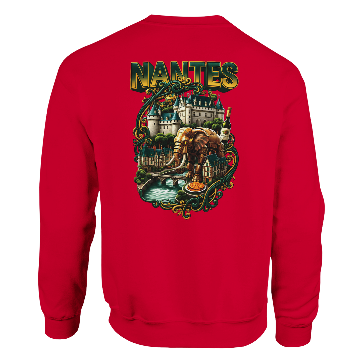 Sweat-shirt unisexe Nantes – Confort premium et style décontracté