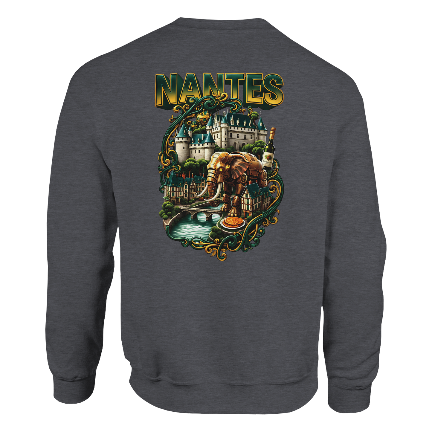 Sweat-shirt unisexe Nantes – Confort premium et style décontracté