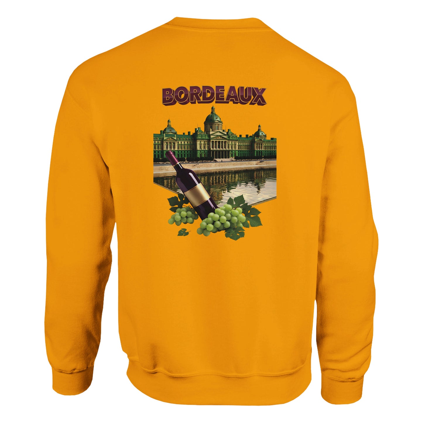 Sweat-shirt Unisexe Bordeaux Ville de France – Classique et Confortable