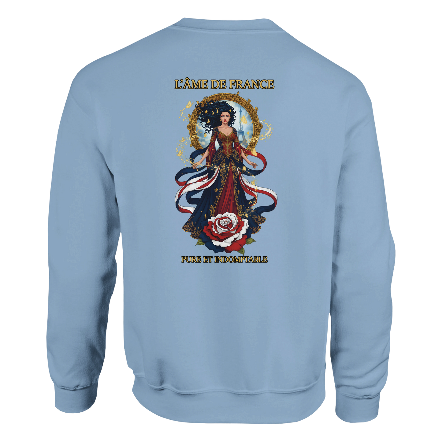 Sweat-shirt Femme "L'âme de France" - Confort Supérieur