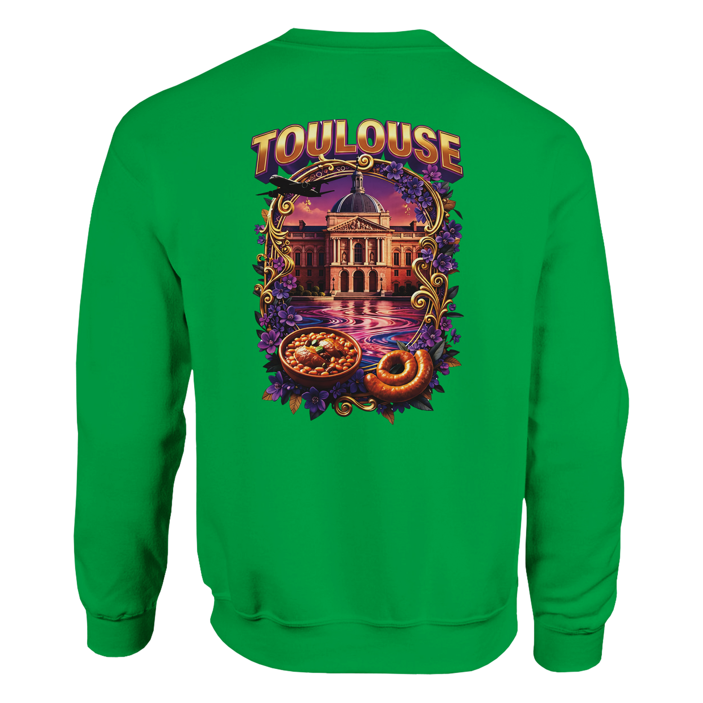 Sweat-shirt Unisexe Toulouse – Design Ville de France