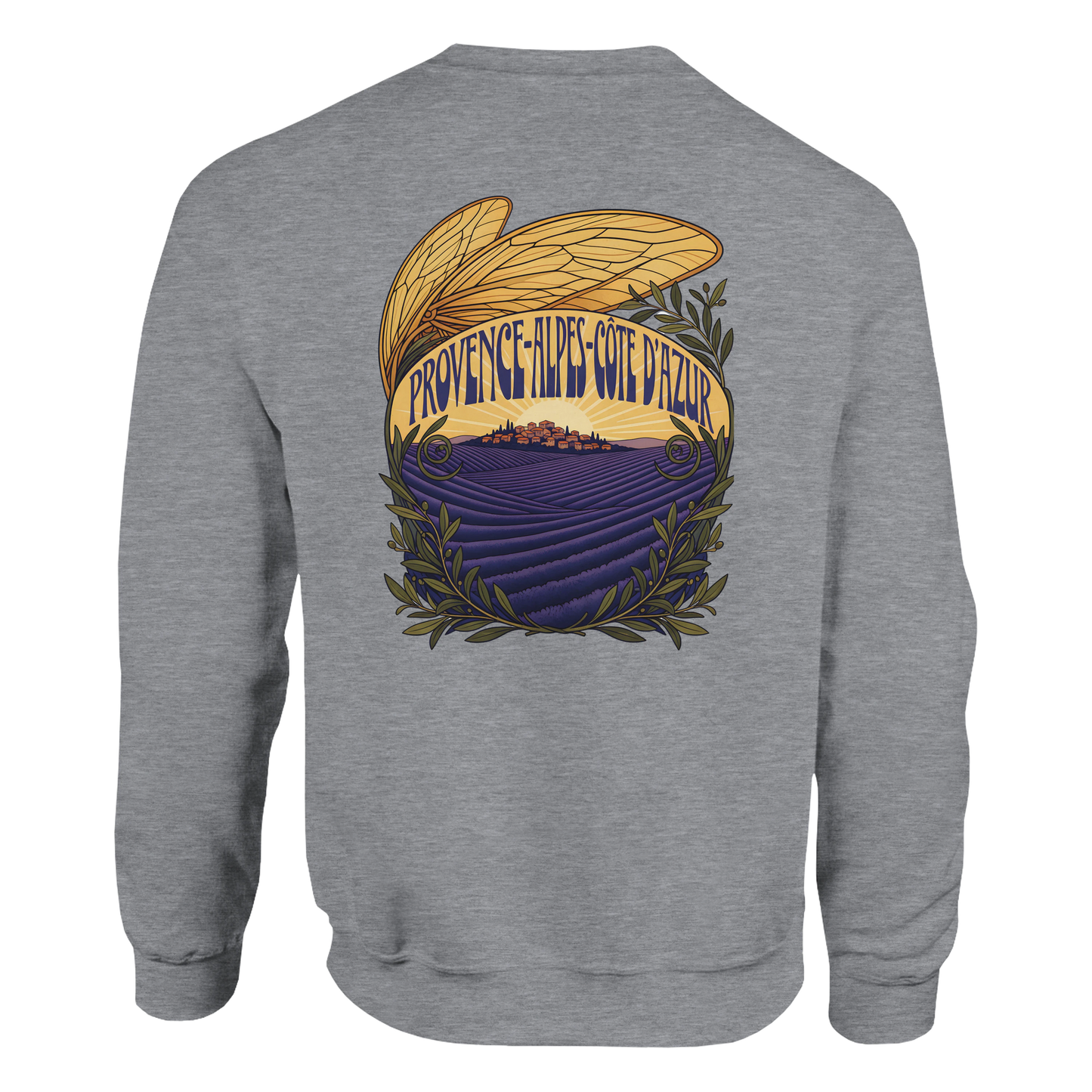 Sweat-shirt Unisexe Provence-Alpes-Côte d'Azur – Confort Premium et Design Régional