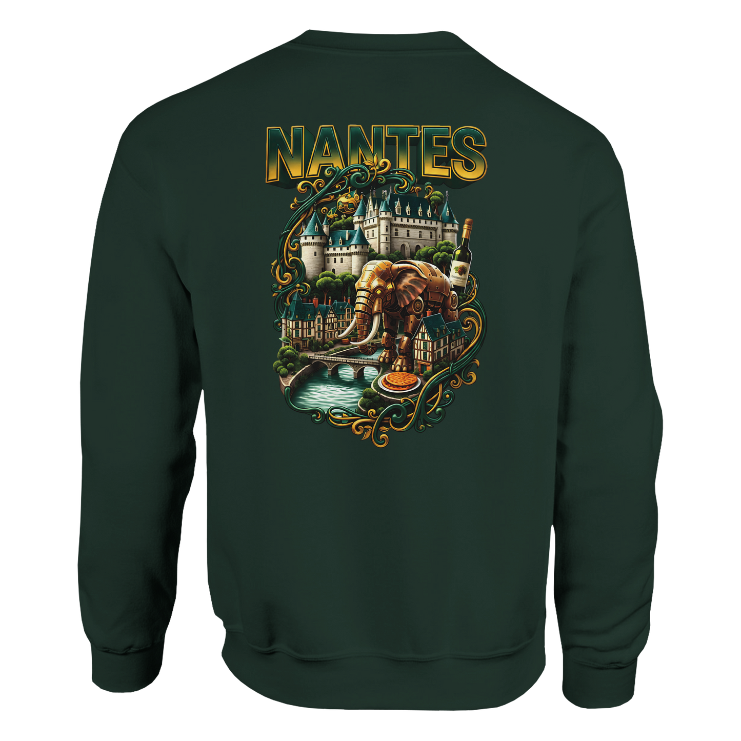 Sweat-shirt unisexe Nantes – Confort premium et style décontracté