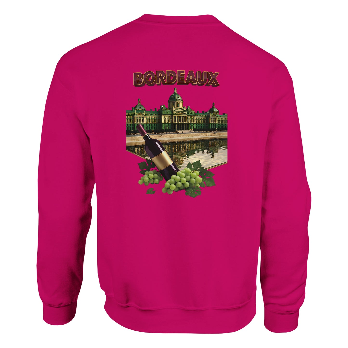 Sweat-shirt Unisexe Bordeaux Ville de France – Classique et Confortable