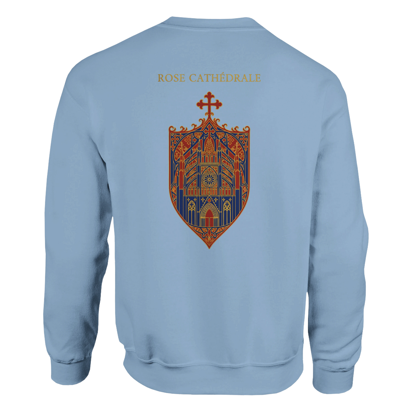 Sweat-shirt Femme Rose Cathédrale – Confort et Style Classique