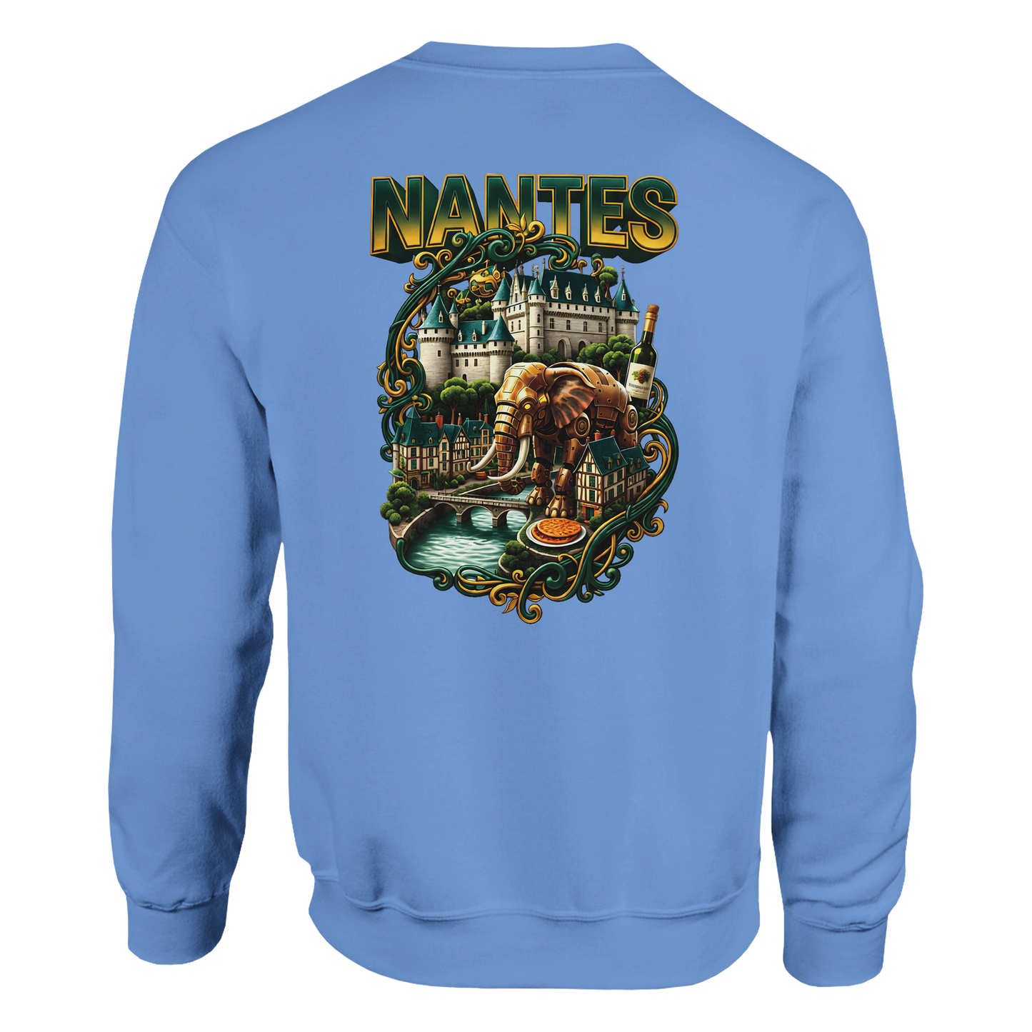 Sweat-shirt unisexe Nantes – Confort premium et style décontracté