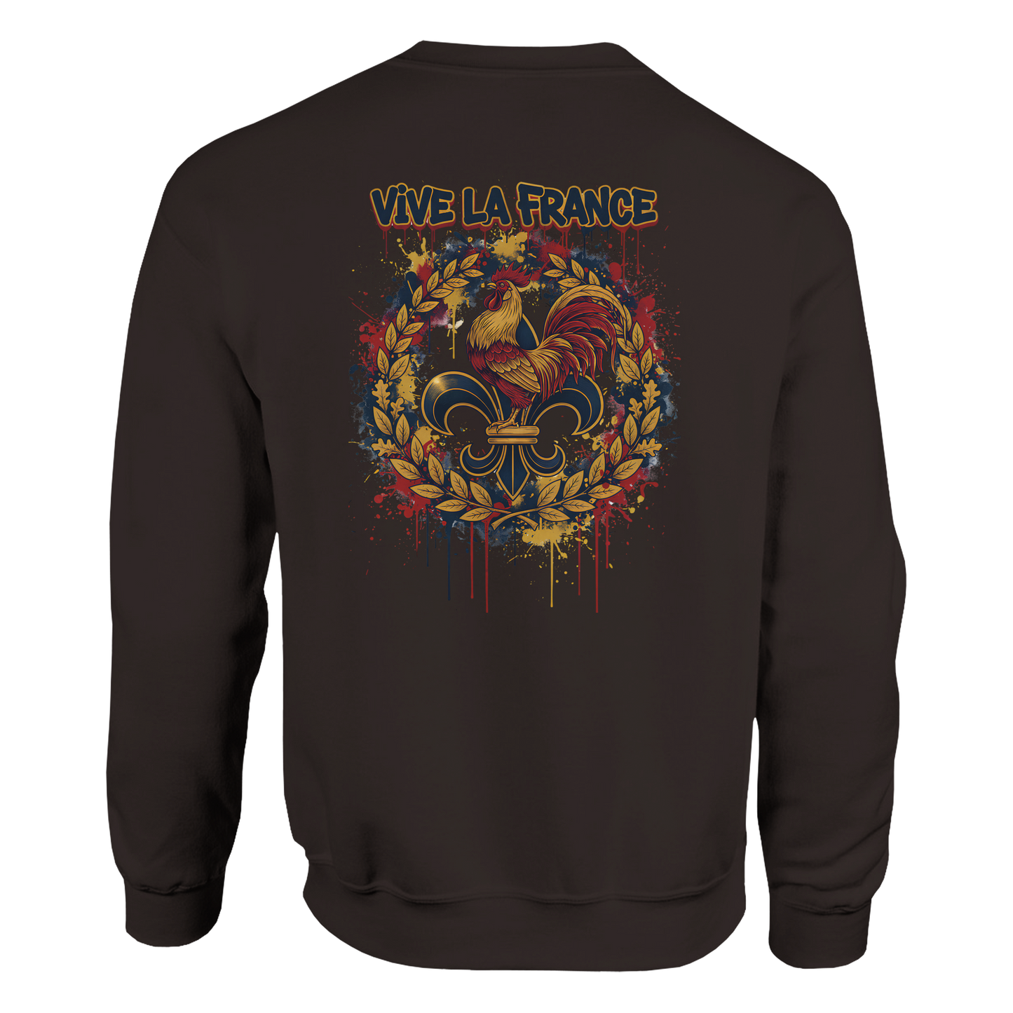 Sweat-shirt Homme Vive la France – Confort et Style Patriotique