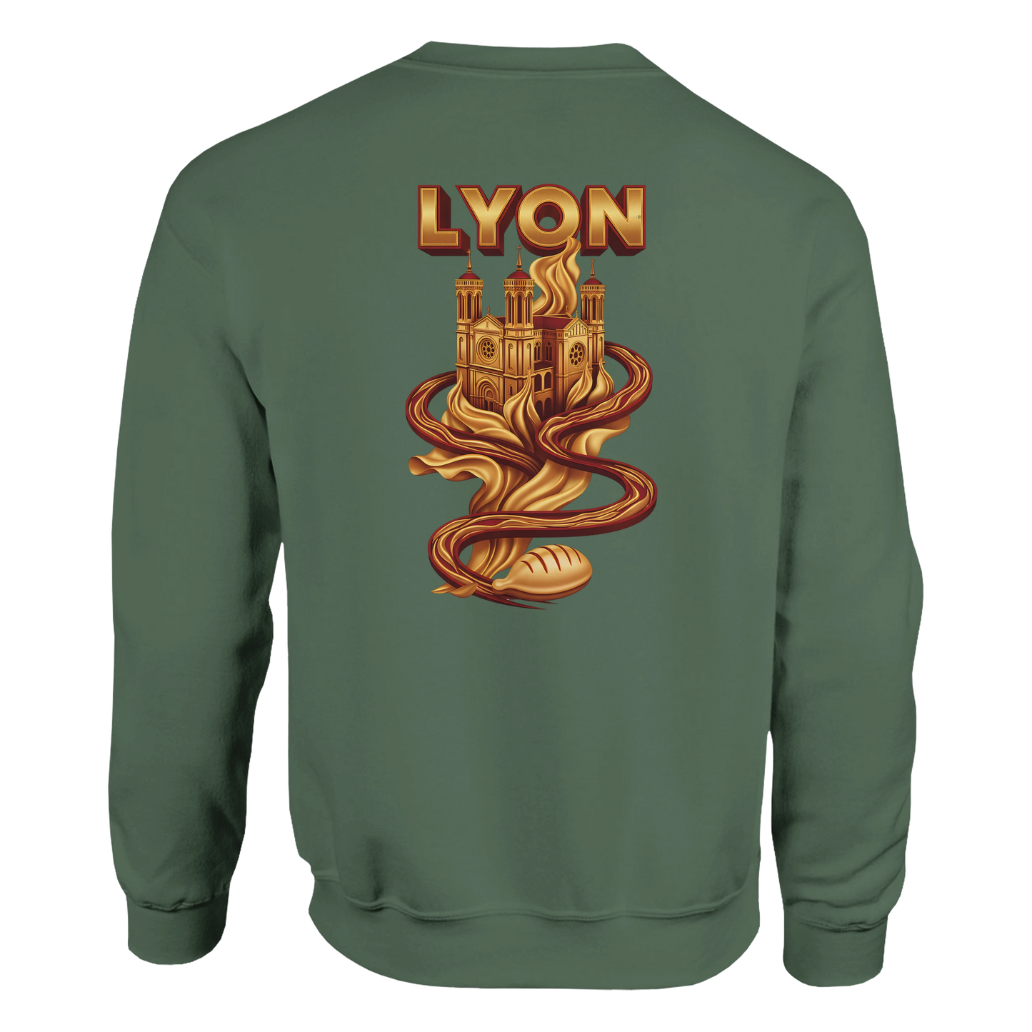 Sweat-shirt Unisexe Lyon – Confort Premium et Style Classique