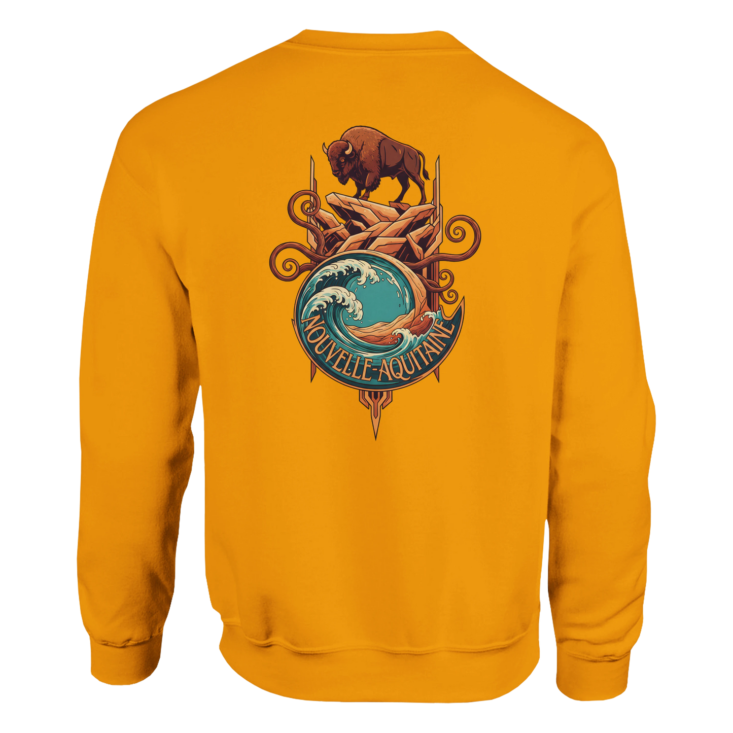 Sweat-shirt Unisexe Nouvelle-Aquitaine – Confort et Qualité Premium