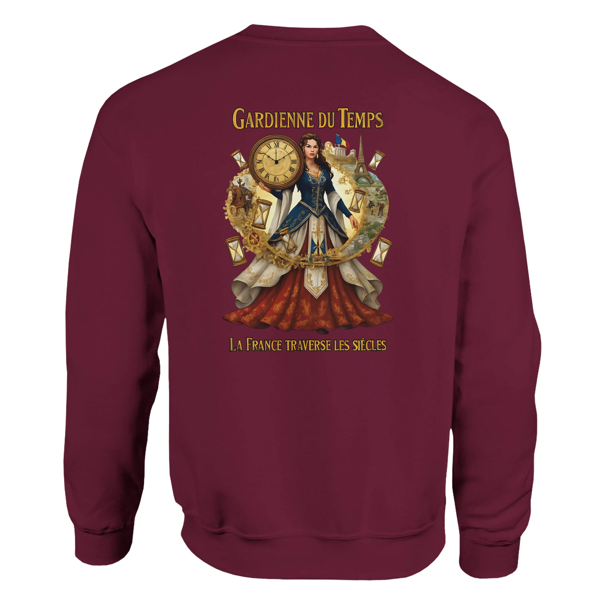 Sweat-shirt Femme Gardienne du Temps – Confort et Style Durable