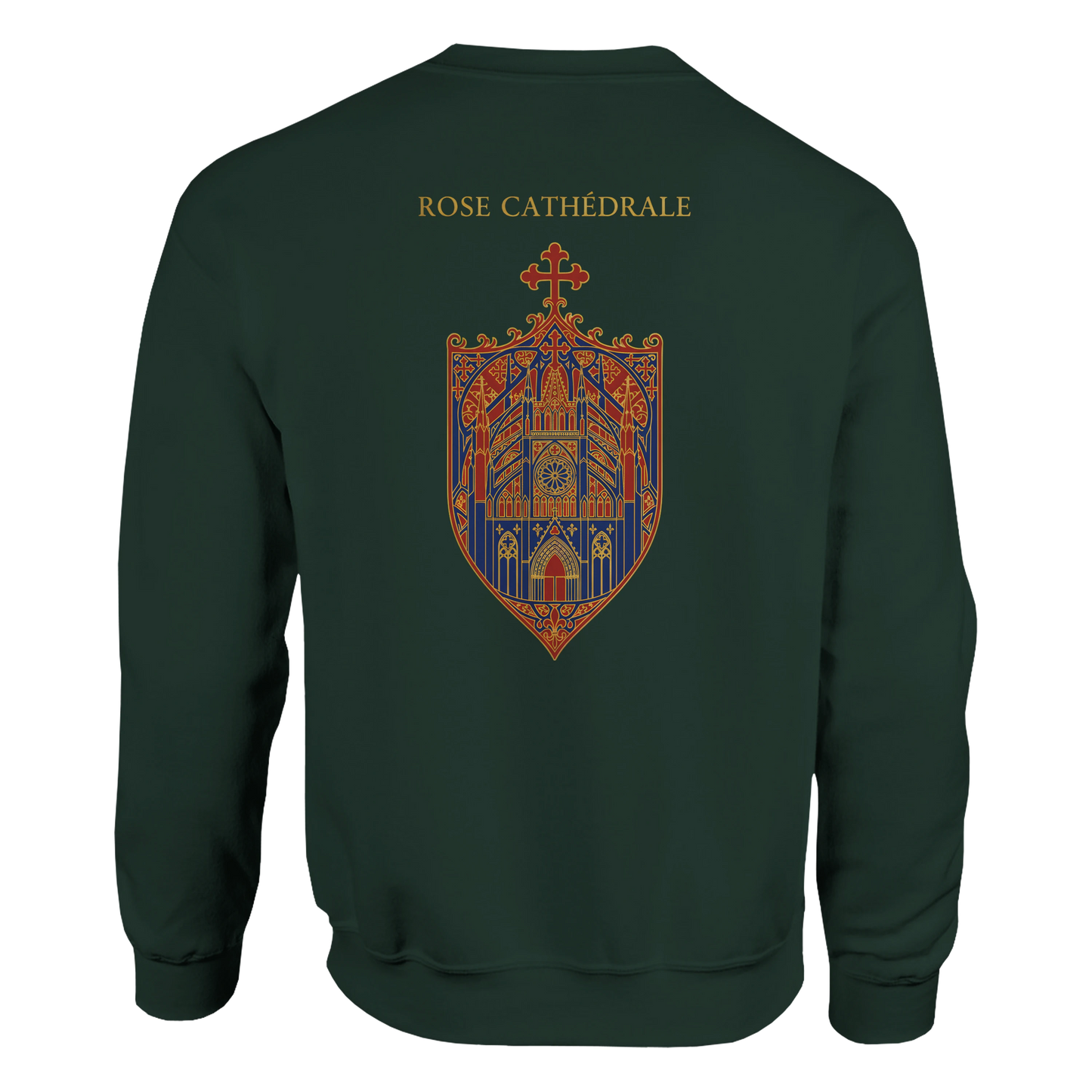 Sweat-shirt Femme Rose Cathédrale – Confort et Style Classique