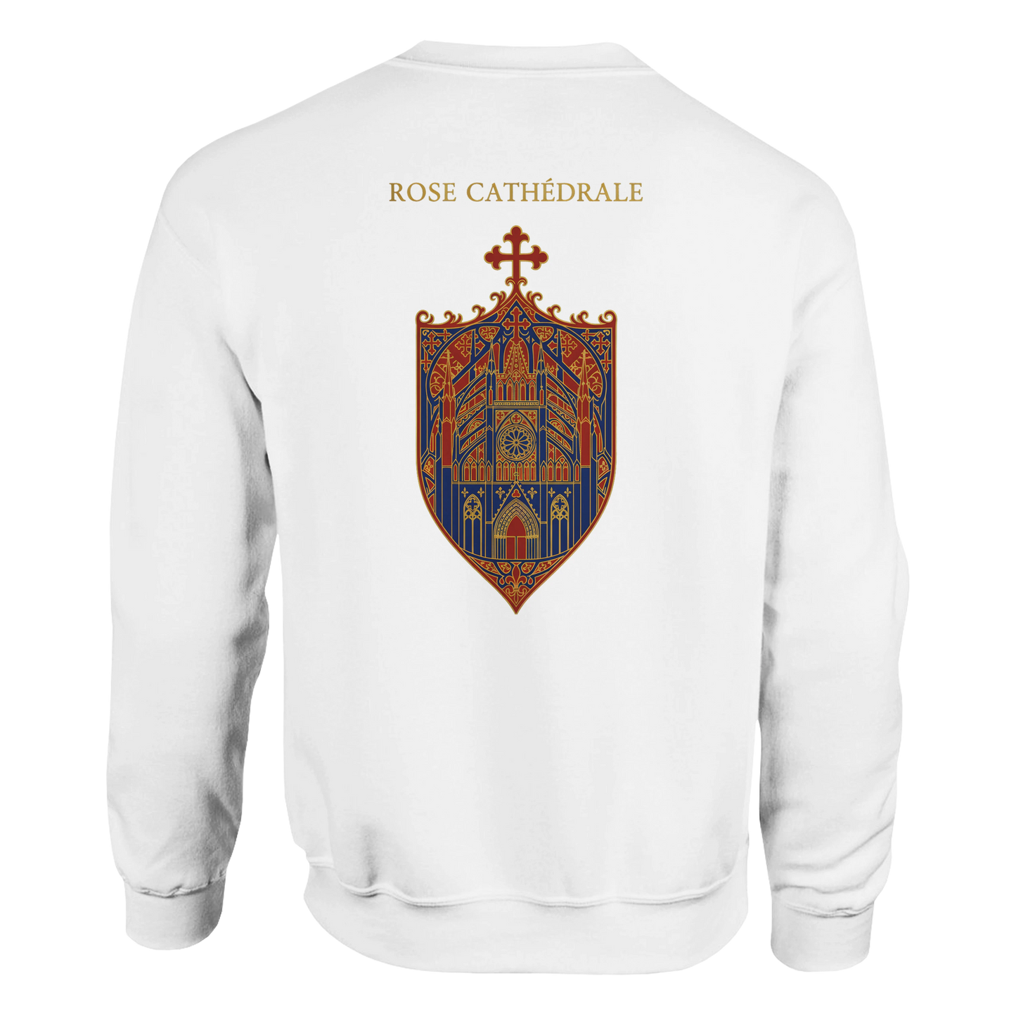 Sweat-shirt Femme Rose Cathédrale – Confort et Style Classique