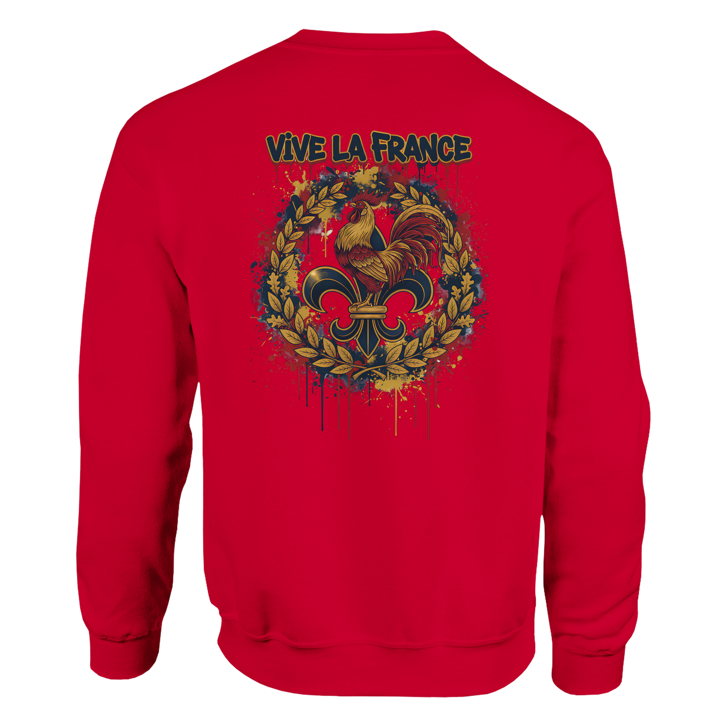 Sweat-shirt Homme Vive la France – Confort et Style Patriotique