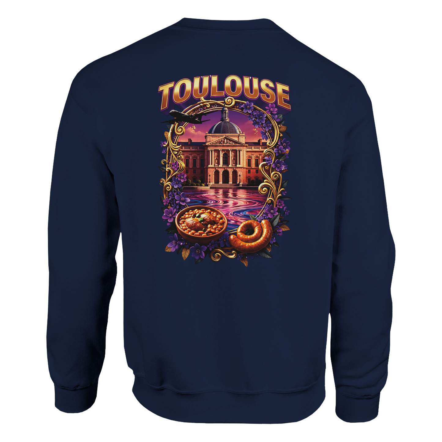 Sweat-shirt Unisexe Toulouse – Design Ville de France