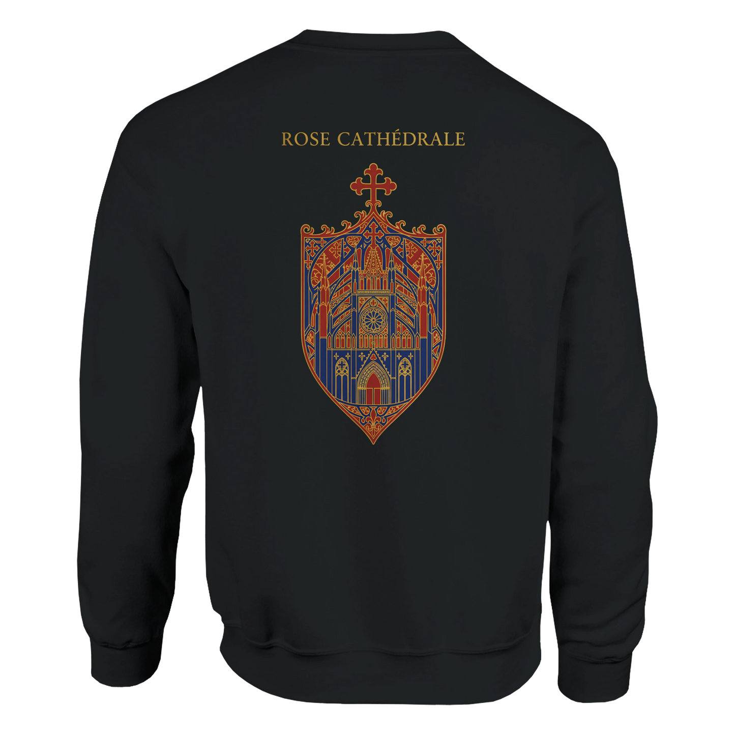 Sweat-shirt Femme Rose Cathédrale – Confort et Style Classique
