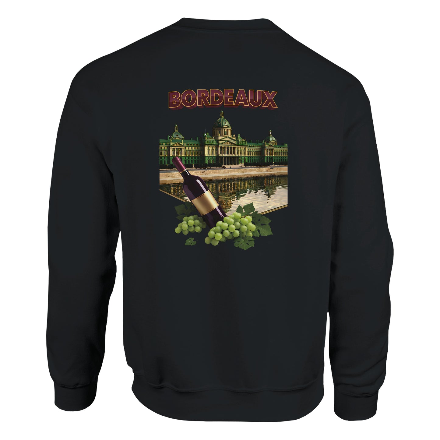 Sweat-shirt Unisexe Bordeaux Ville de France – Classique et Confortable