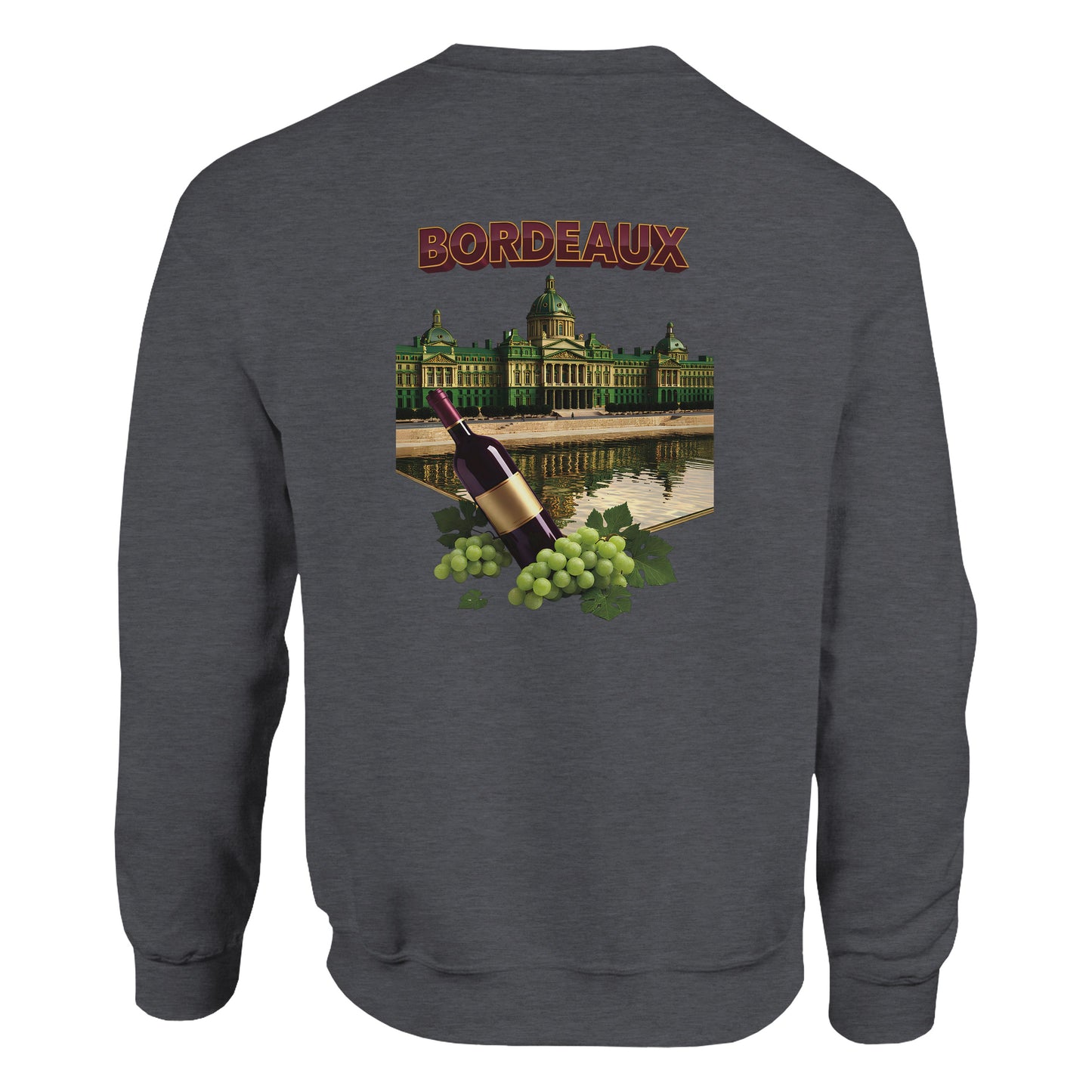Sweat-shirt Unisexe Bordeaux Ville de France – Classique et Confortable