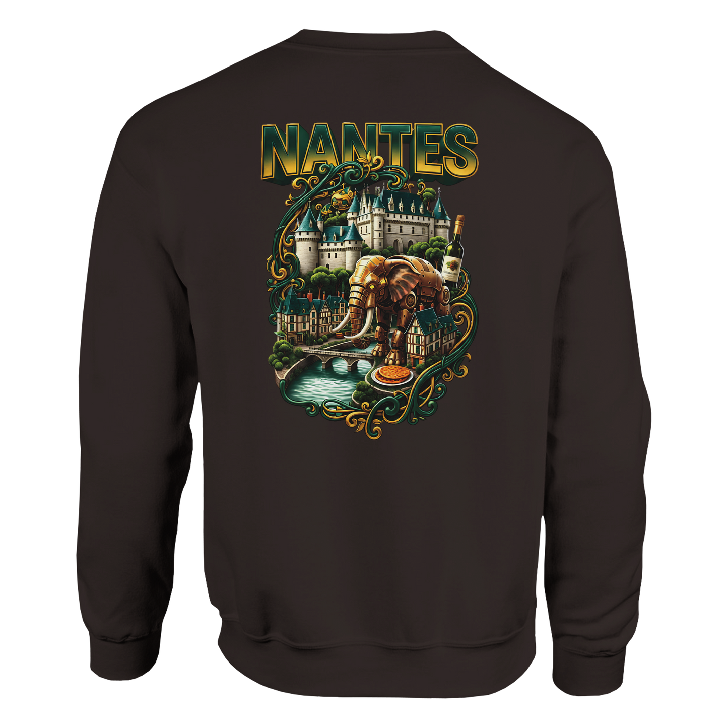 Sweat-shirt unisexe Nantes – Confort premium et style décontracté