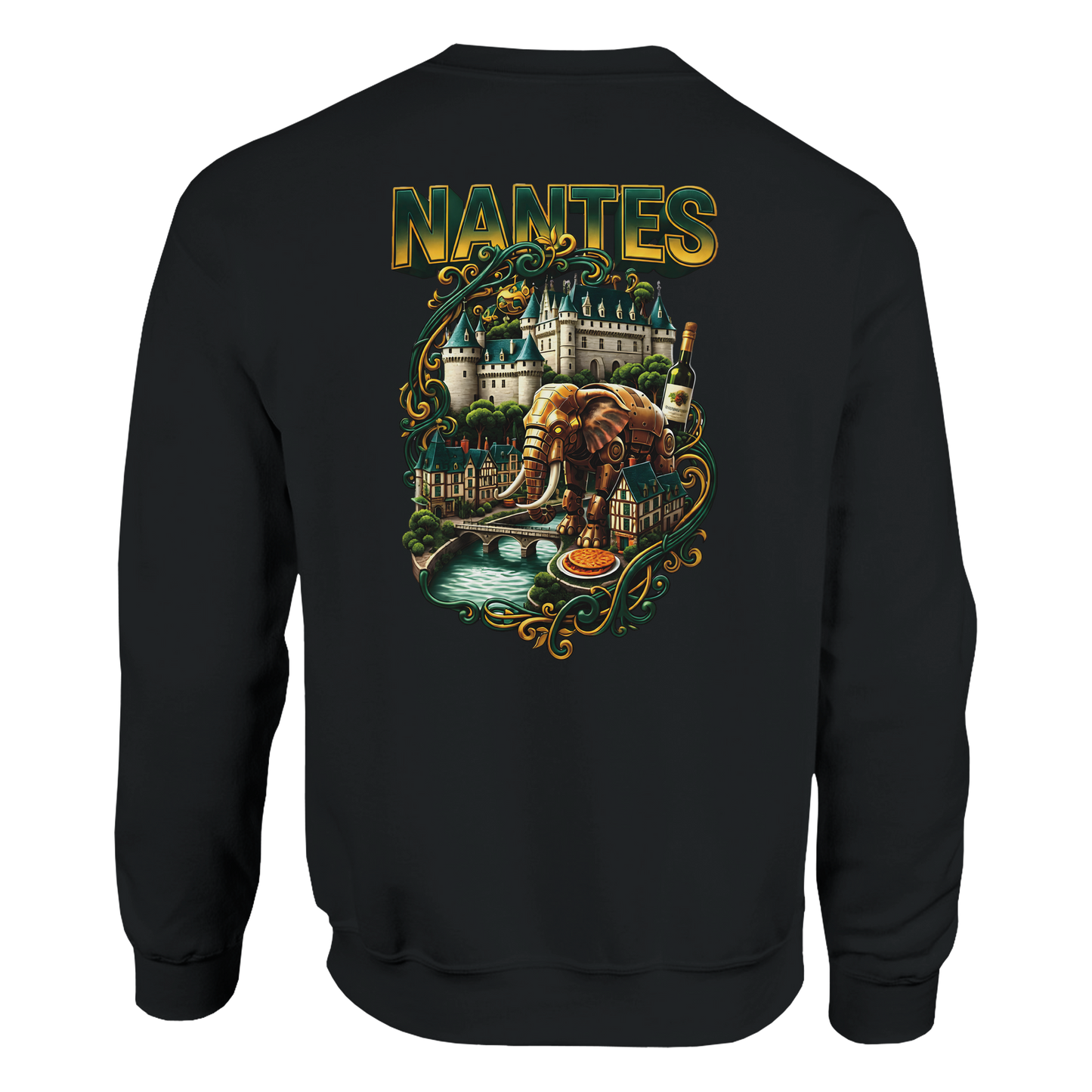 Sweat-shirt unisexe Nantes – Confort premium et style décontracté