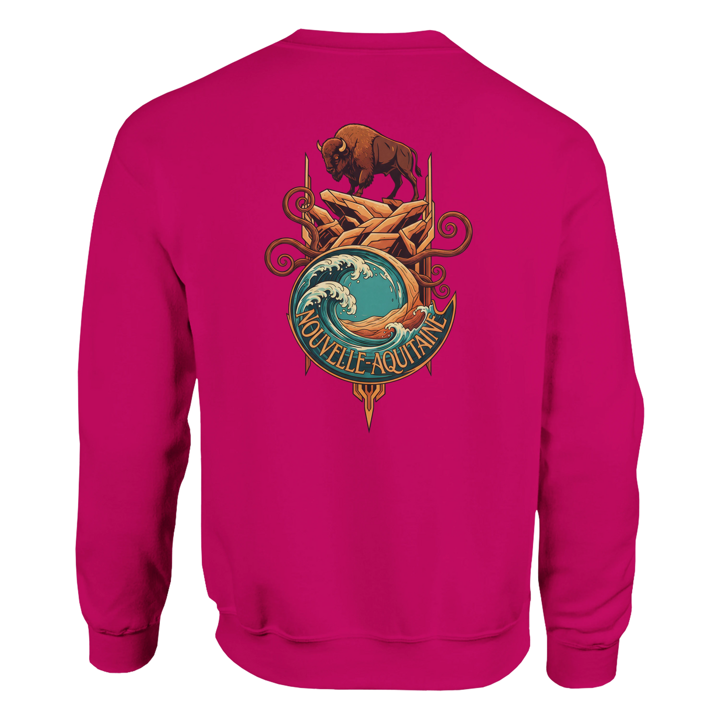 Sweat-shirt Unisexe Nouvelle-Aquitaine – Confort et Qualité Premium