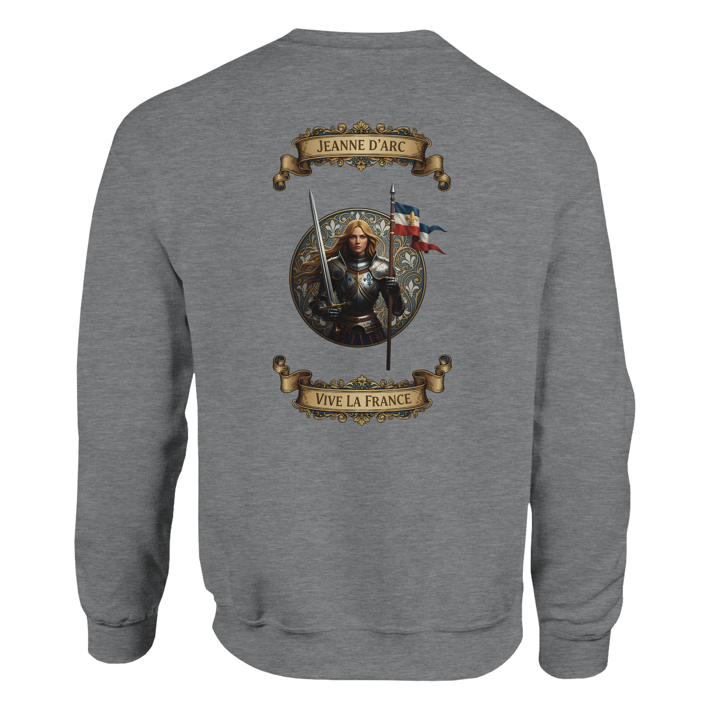 Sweat-shirt Femme Jeanne d’Arc – Confort et Style Historique