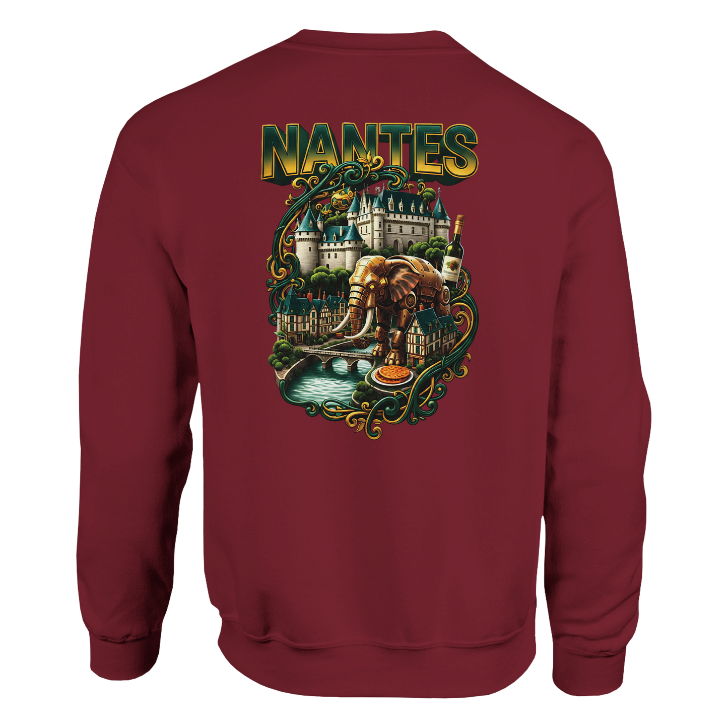 Sweat-shirt unisexe Nantes – Confort premium et style décontracté