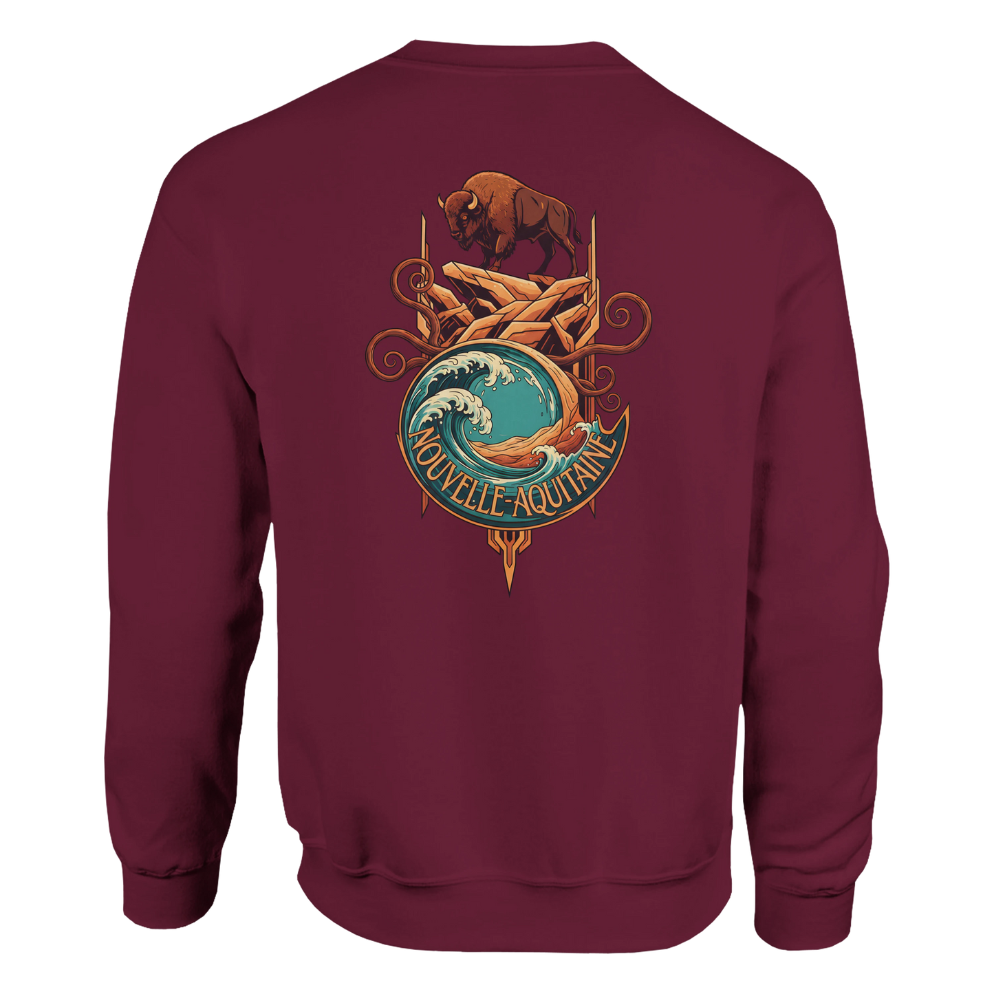 Sweat-shirt Unisexe Nouvelle-Aquitaine – Confort et Qualité Premium