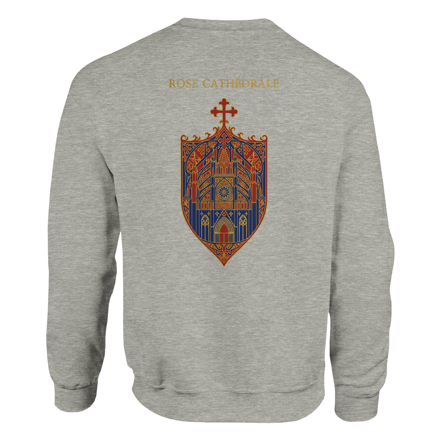 Sweat-shirt Femme Rose Cathédrale – Confort et Style Classique