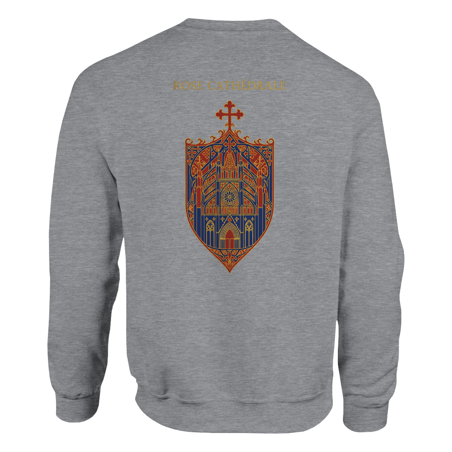 Sweat-shirt Femme Rose Cathédrale – Confort et Style Classique