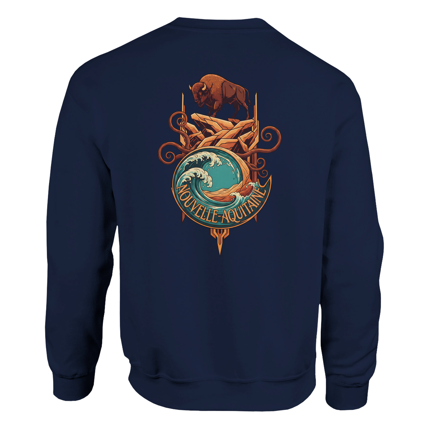 Sweat-shirt Unisexe Nouvelle-Aquitaine – Confort et Qualité Premium