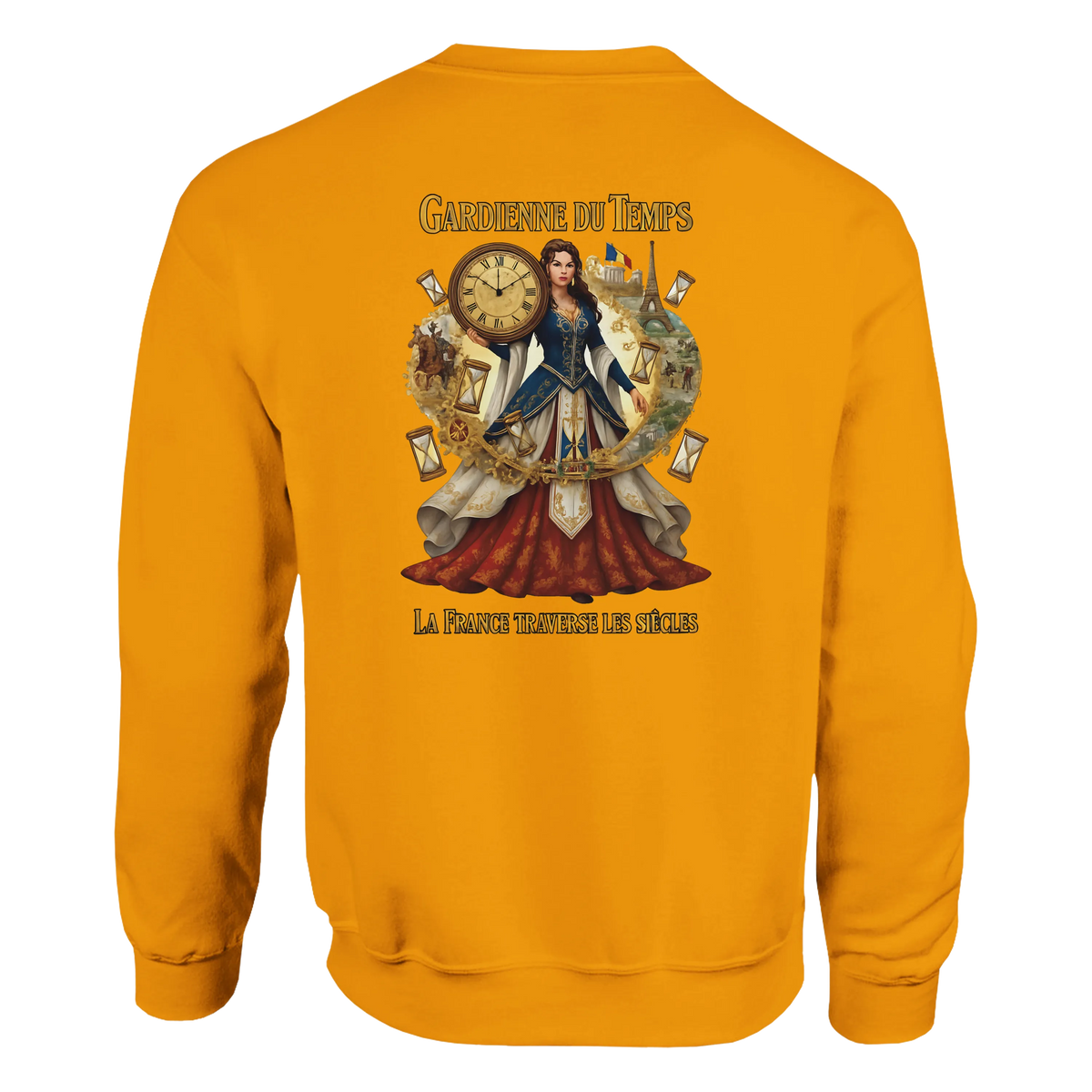 Sweat-shirt Femme Gardienne du Temps – Confort et Style Durable
