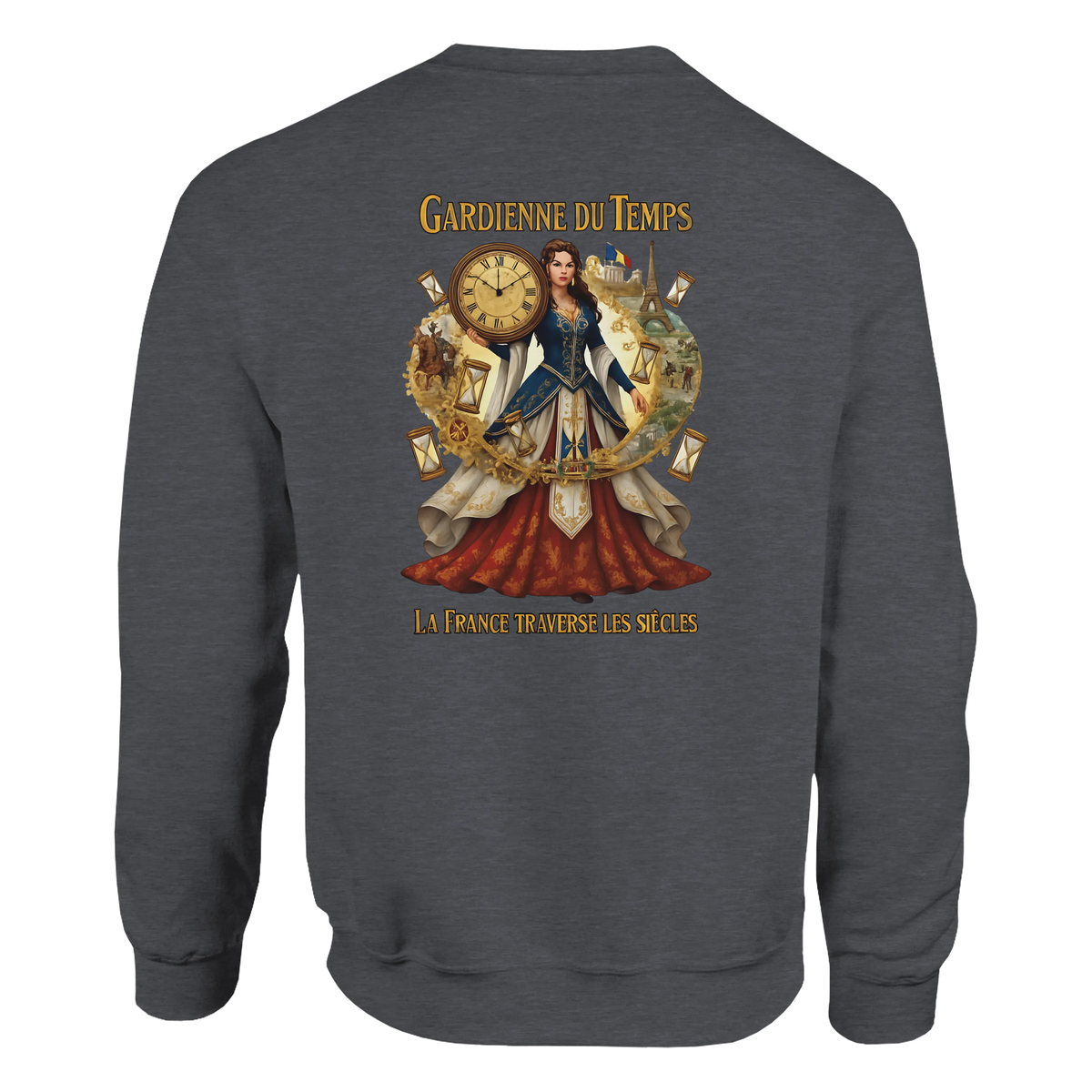 Sweat-shirt Femme Gardienne du Temps – Confort et Style Durable