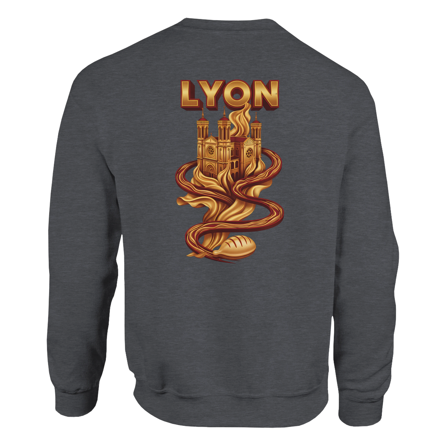 Sweat-shirt Unisexe Lyon – Confort Premium et Style Classique
