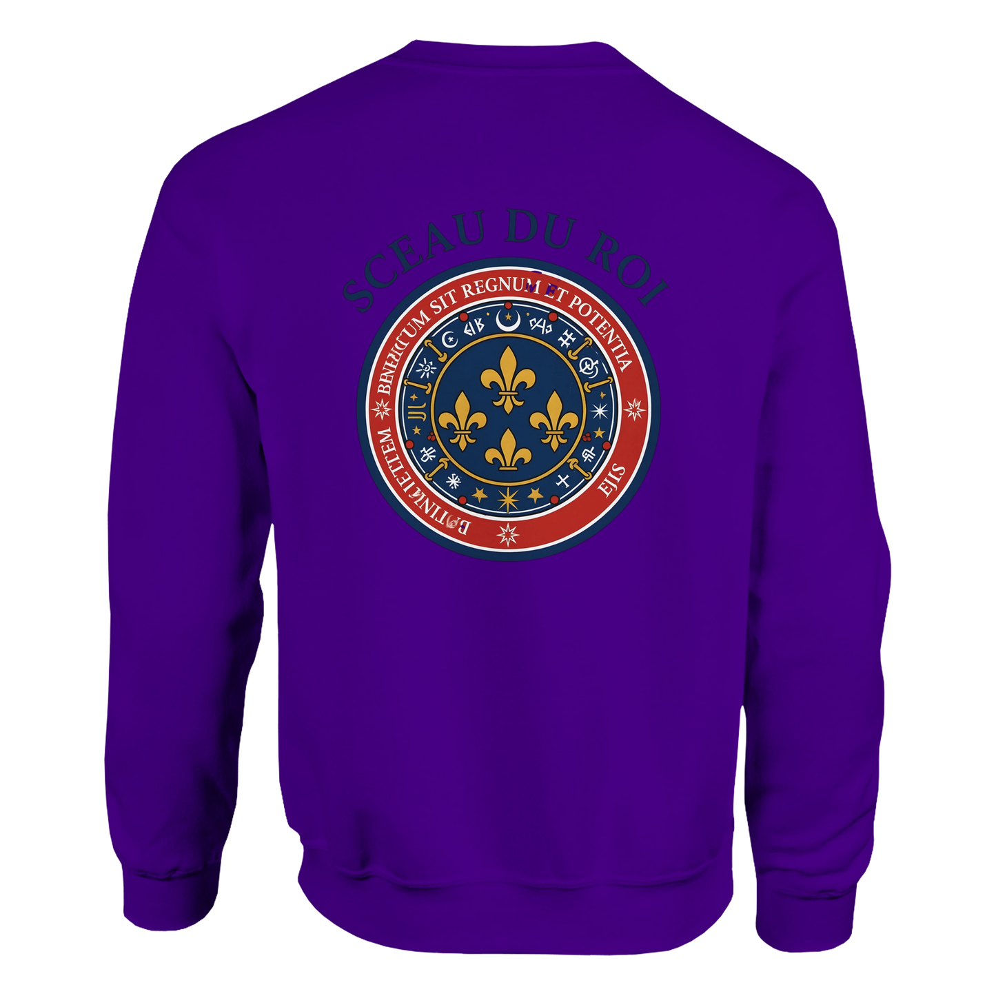 Sweat-shirt Homme Le Sceau du Roi - Coupe Classique Confortable