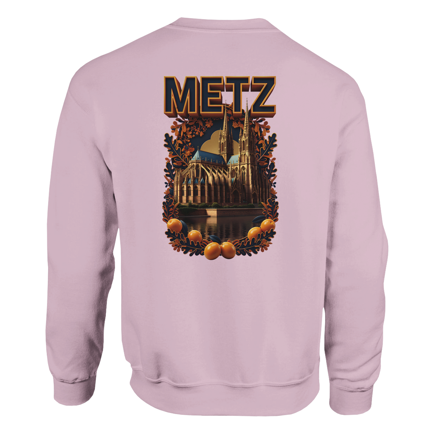 Sweat-shirt unisexe Metz – Coupe classique et confort premium