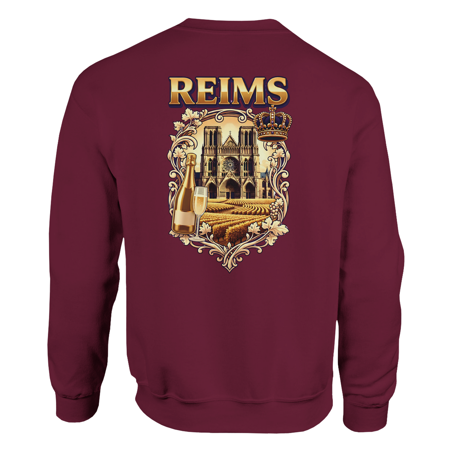 Sweat-shirt Reims – Sweat à col rond confortable en coton mélangé