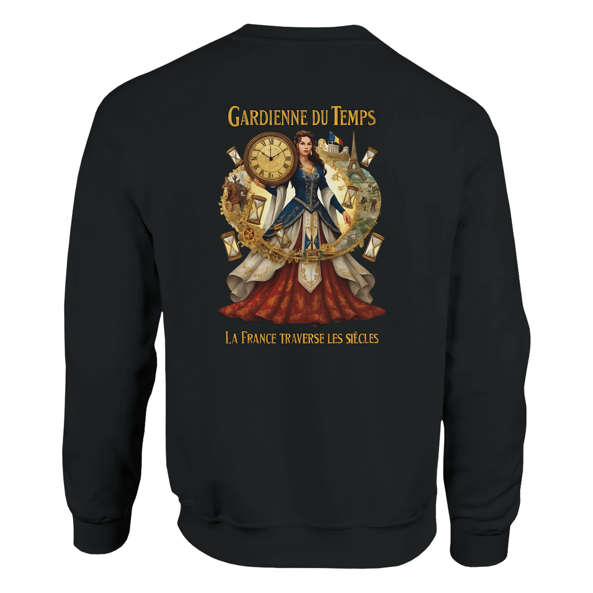 Sweat-shirt Femme Gardienne du Temps – Confort et Style Durable