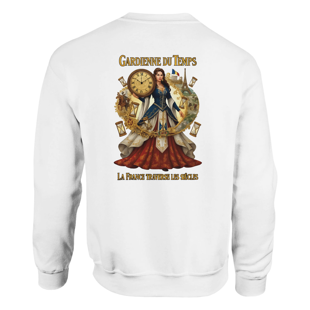 Sweat-shirt Femme Gardienne du Temps – Confort et Style Durable
