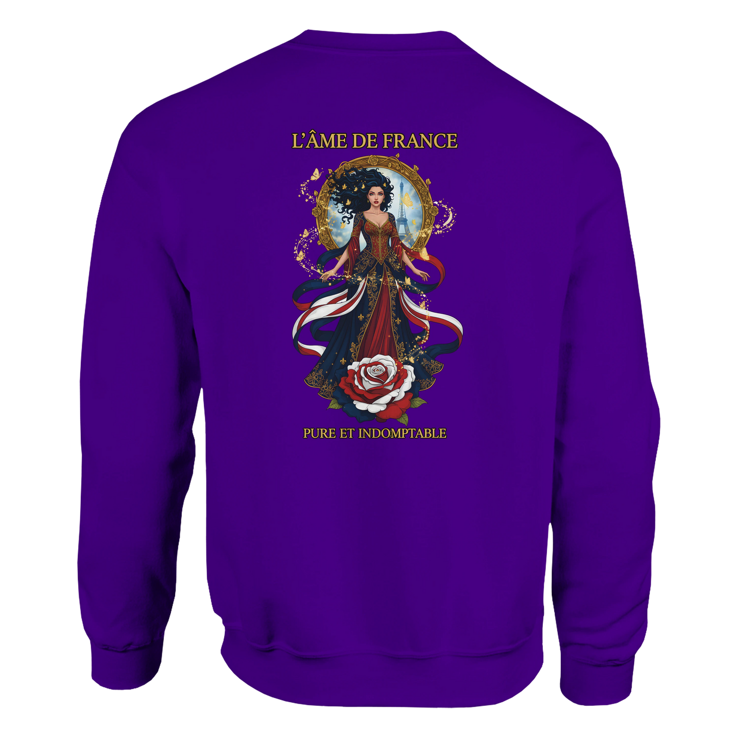 Sweat-shirt Femme "L'âme de France" - Confort Supérieur
