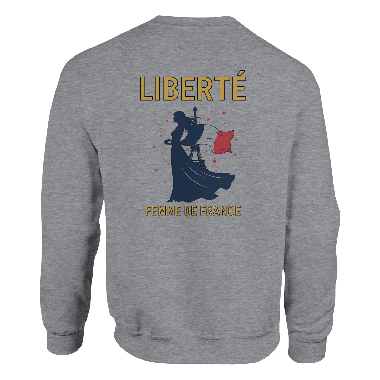 Sweat-shirt femme liberté  classique ras du cou | Gildan® 18000