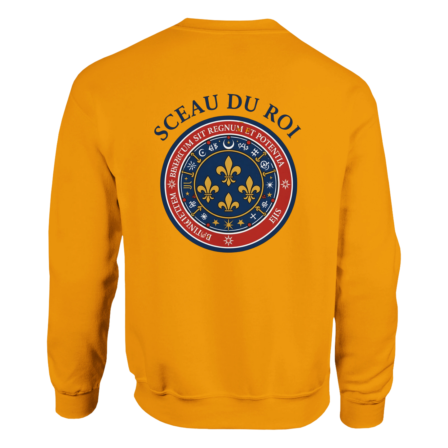 Sweat-shirt Homme Le Sceau du Roi - Coupe Classique Confortable