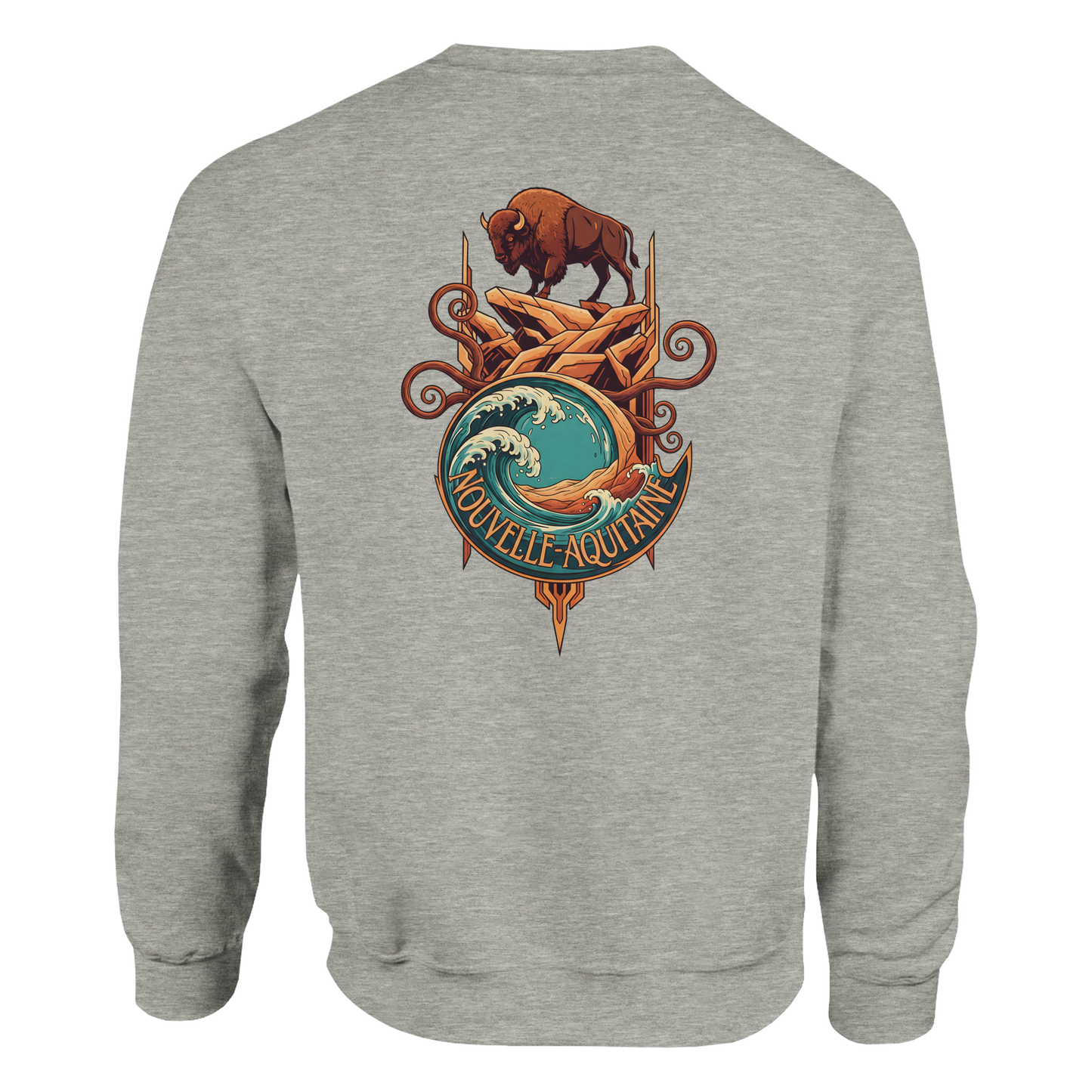Sweat-shirt Unisexe Nouvelle-Aquitaine – Confort et Qualité Premium
