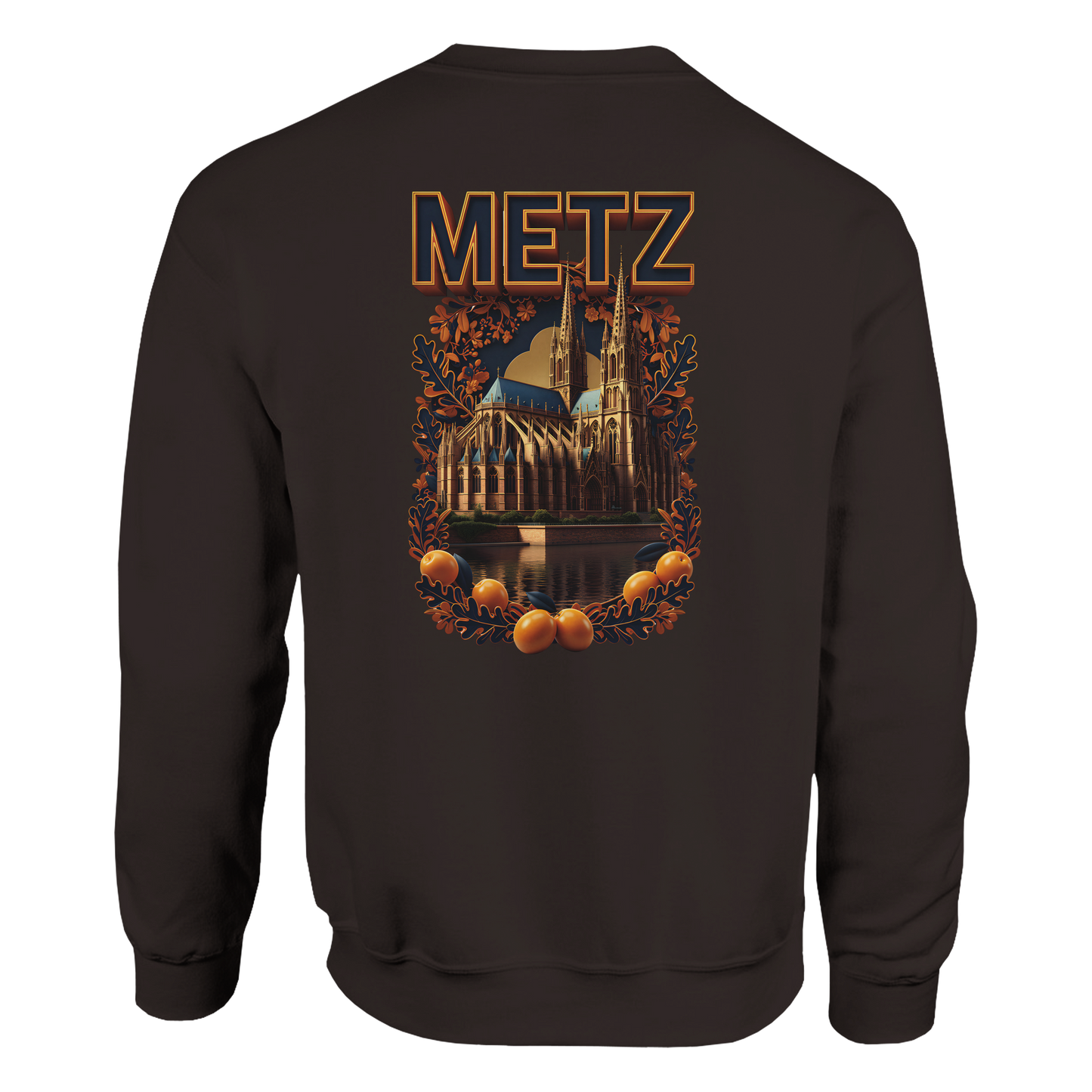 Sweat-shirt unisexe Metz – Coupe classique et confort premium