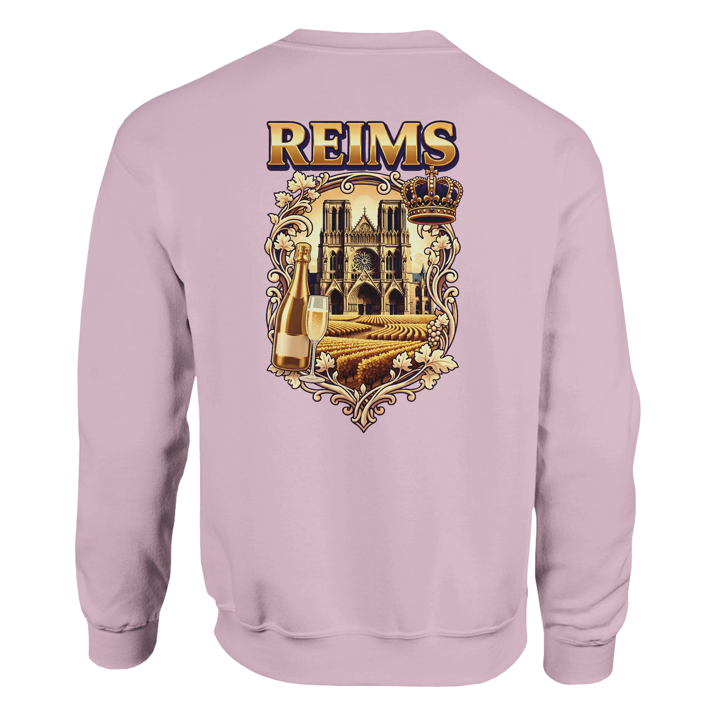 Sweat-shirt Reims – Sweat à col rond confortable en coton mélangé