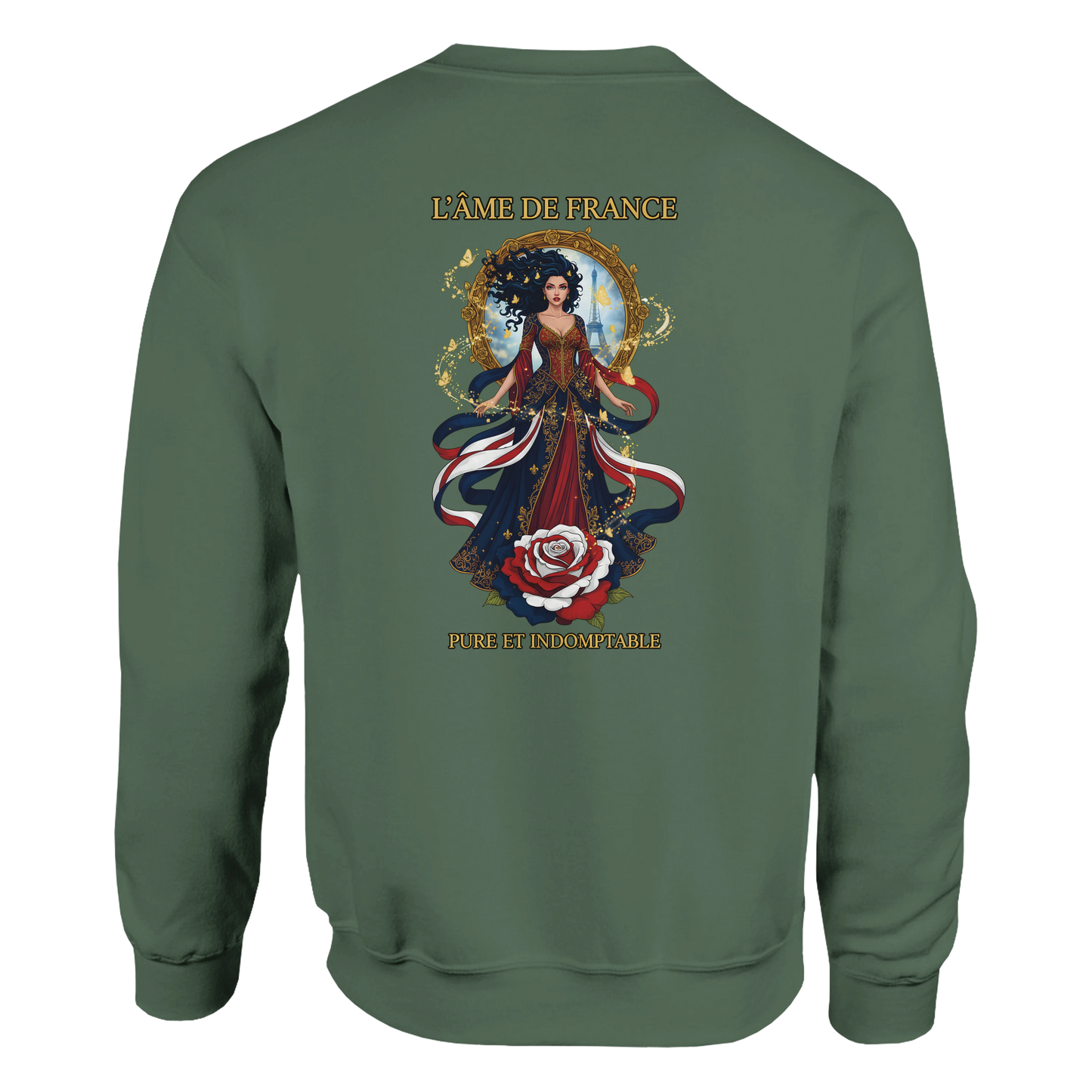 Sweat-shirt Femme "L'âme de France" - Confort Supérieur