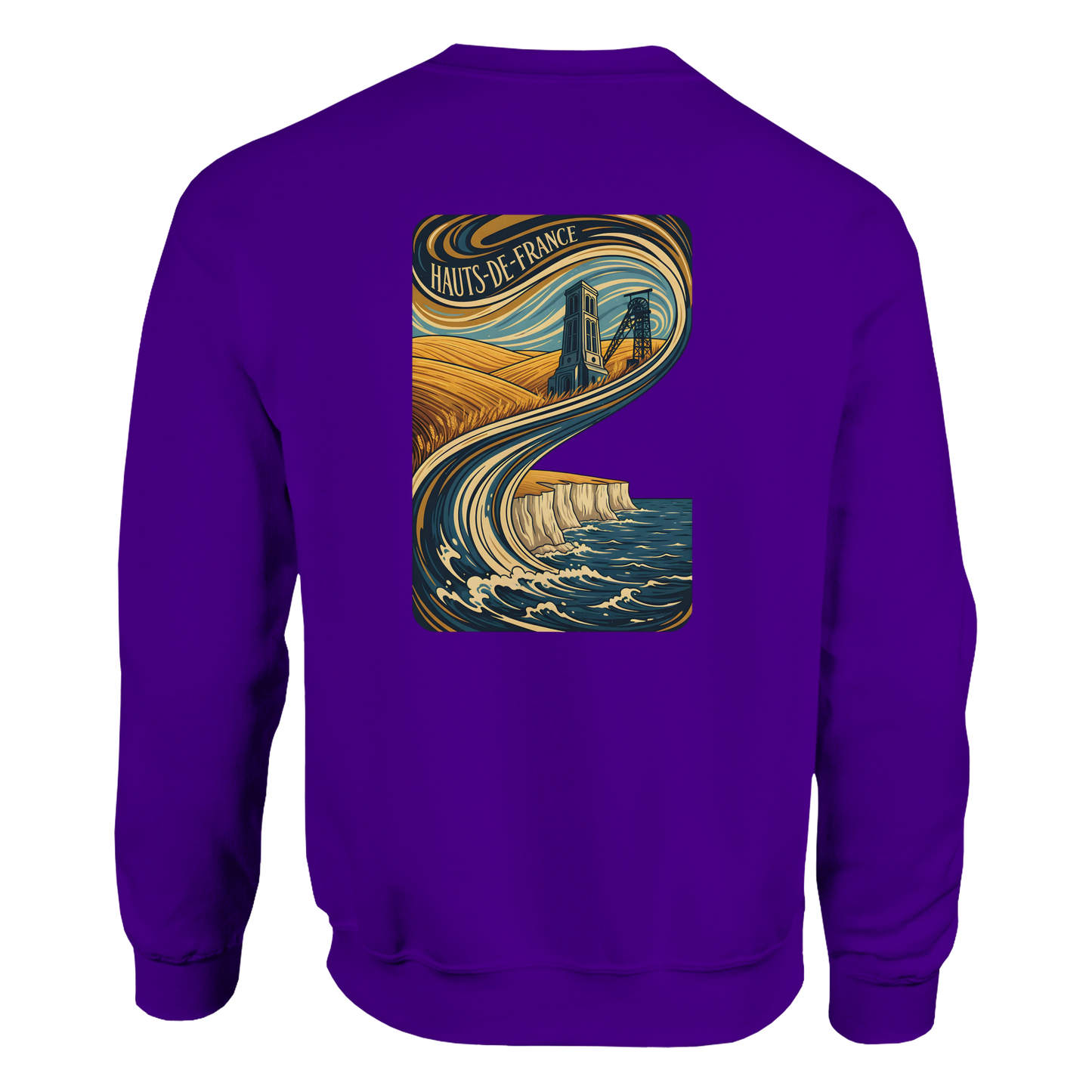 Sweat-shirt Unisexe Haut de France - Confort Premium et Design Classique