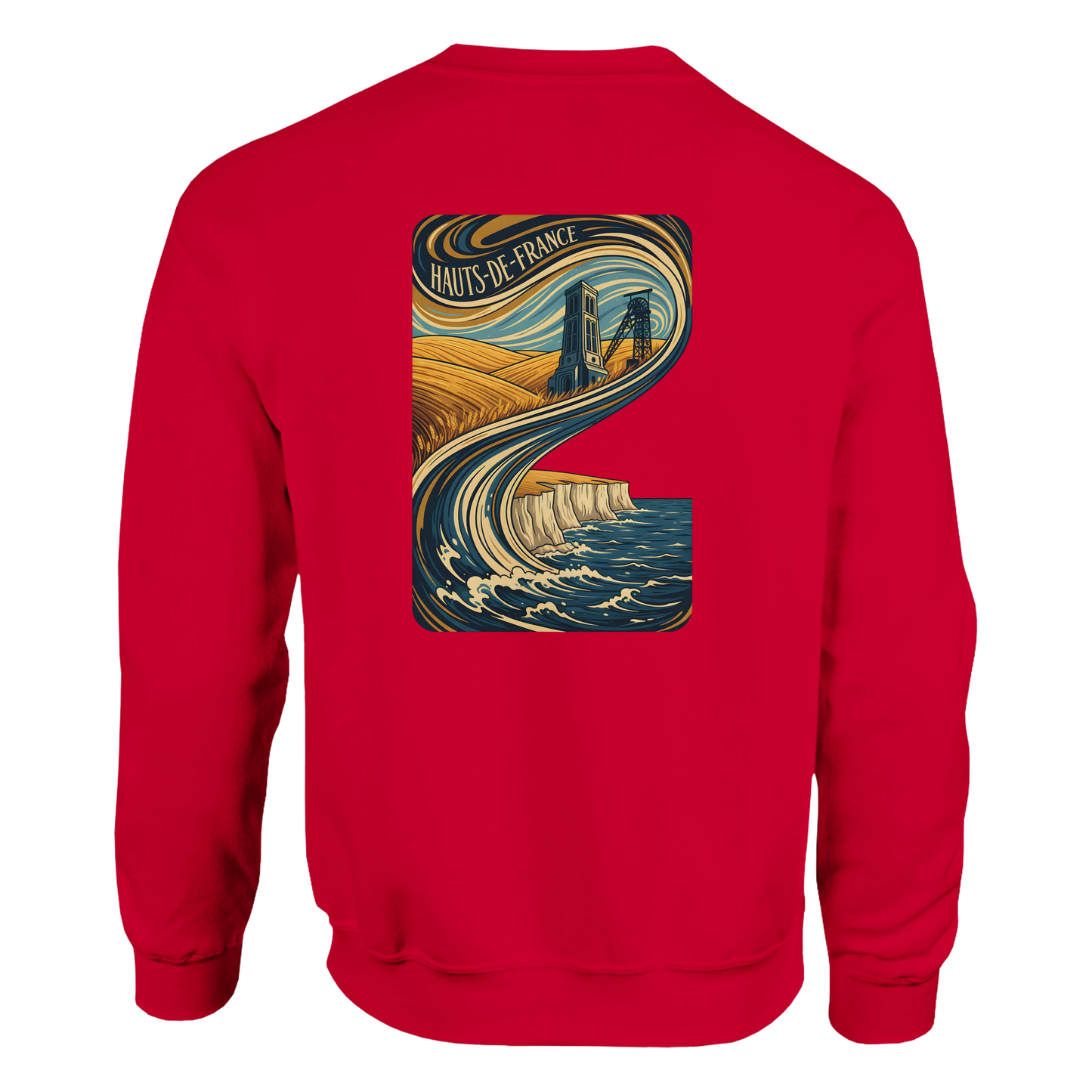 Sweat-shirt Unisexe Haut de France - Confort Premium et Design Classique