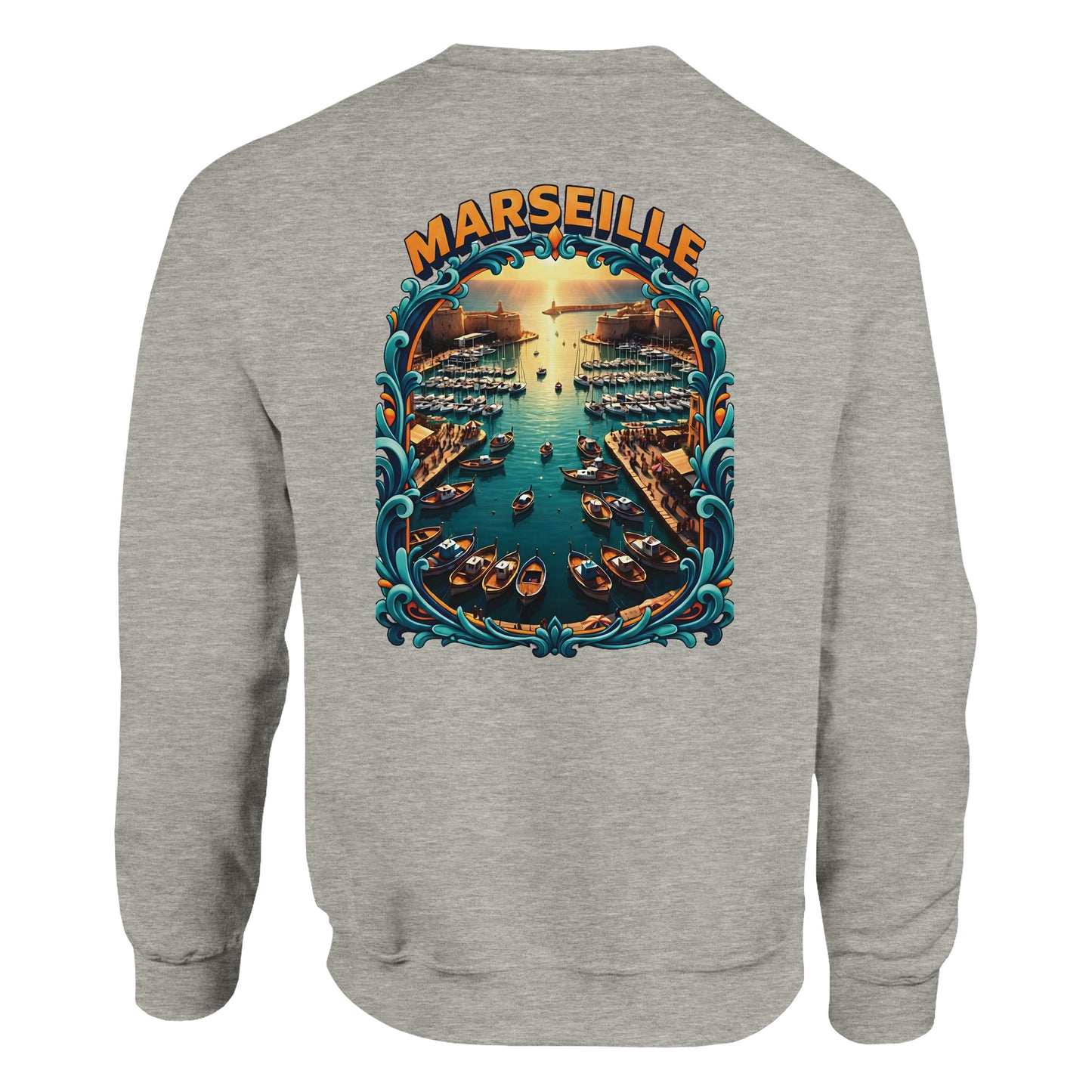 Sweat-shirt Unisexe Marseille - Confort Premium et Style Urbain