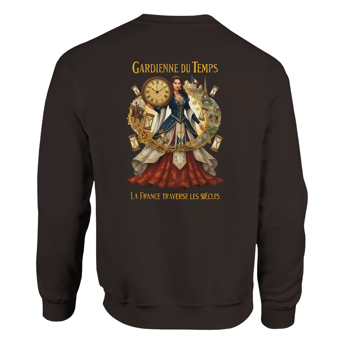 Sweat-shirt Femme Gardienne du Temps – Confort et Style Durable